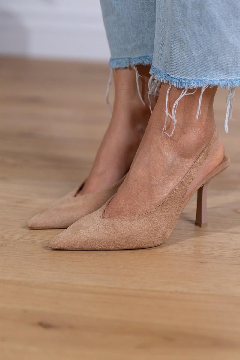 Carla™ | Slingback hakken - Lune Amsterdam
