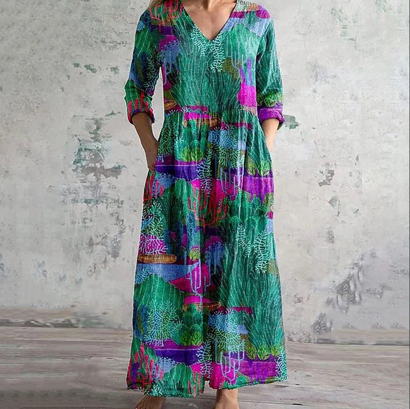 Celeste™ | Maxi - jurk - Lune Amsterdam