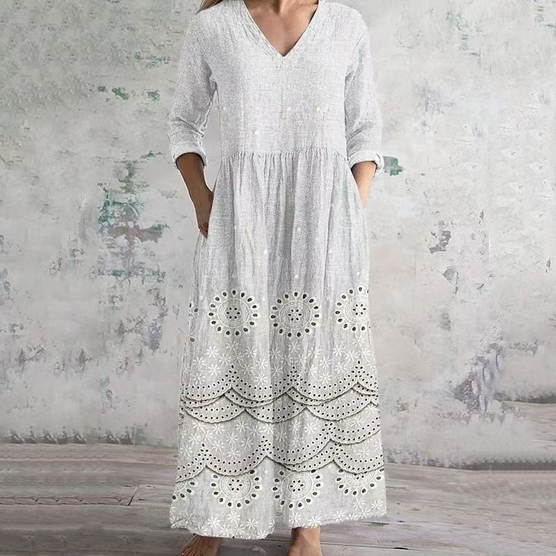 Celeste™ | Maxi - jurk - Lune Amsterdam
