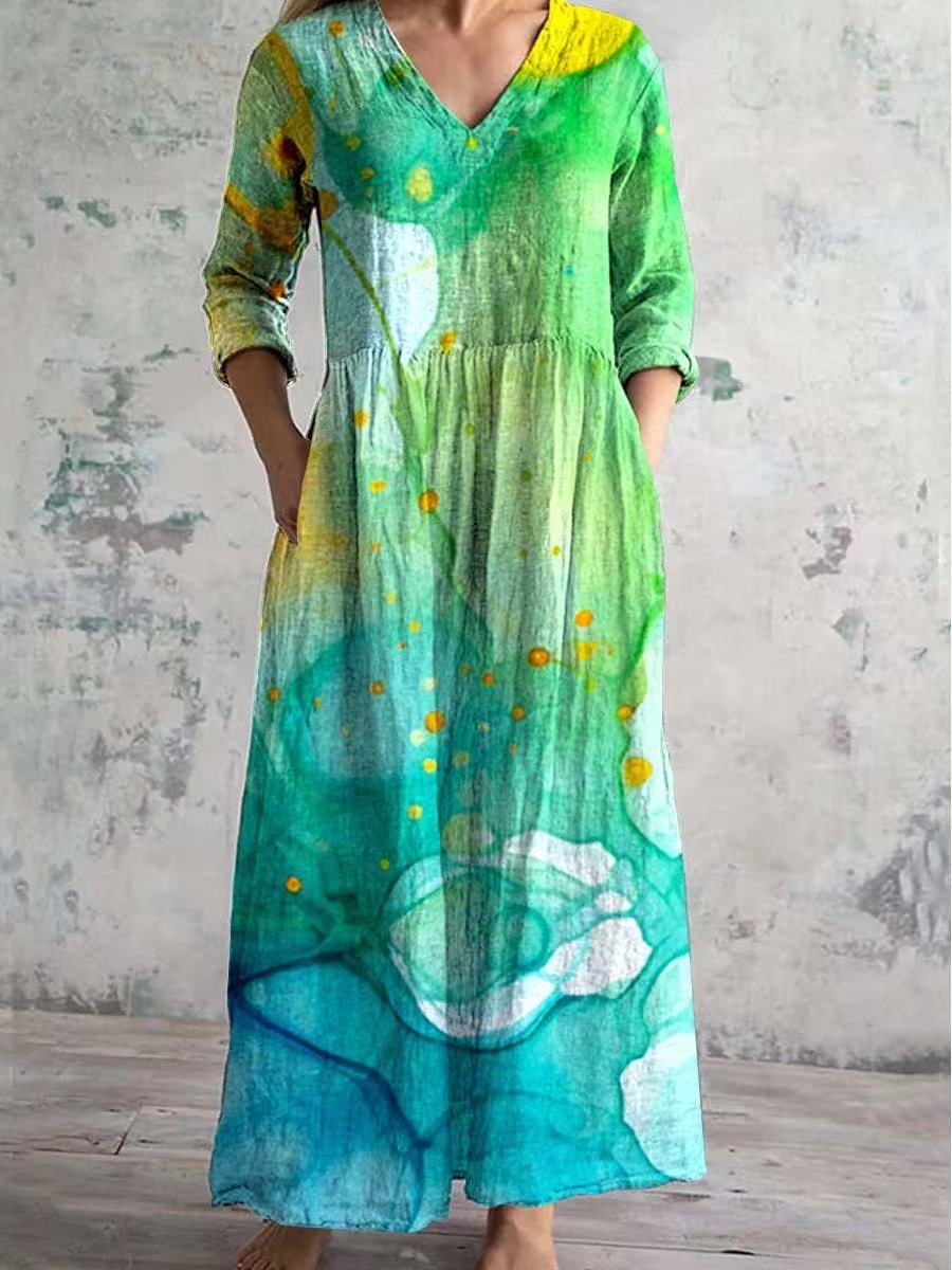 Celeste™ | Maxi - jurk - Lune Amsterdam