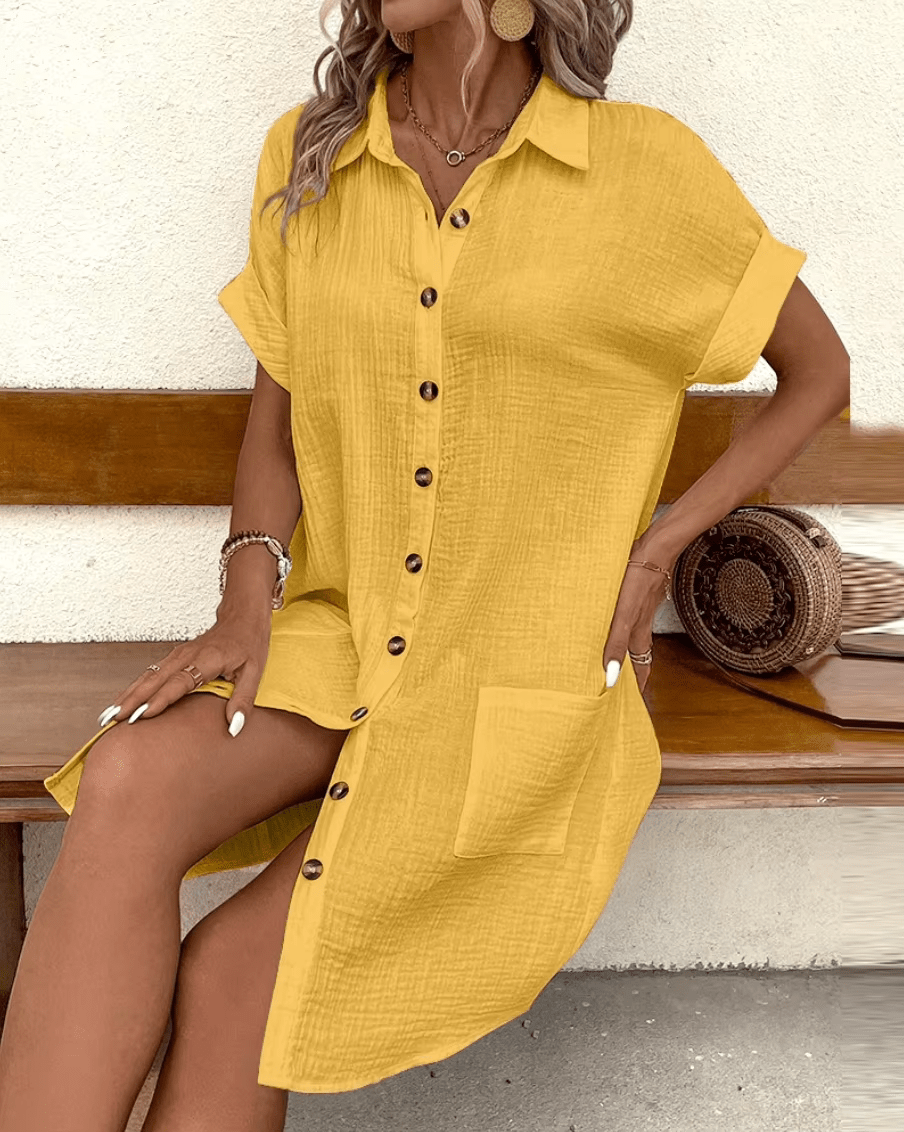 Chantal | Midi Zomerjurk - Lune Amsterdam