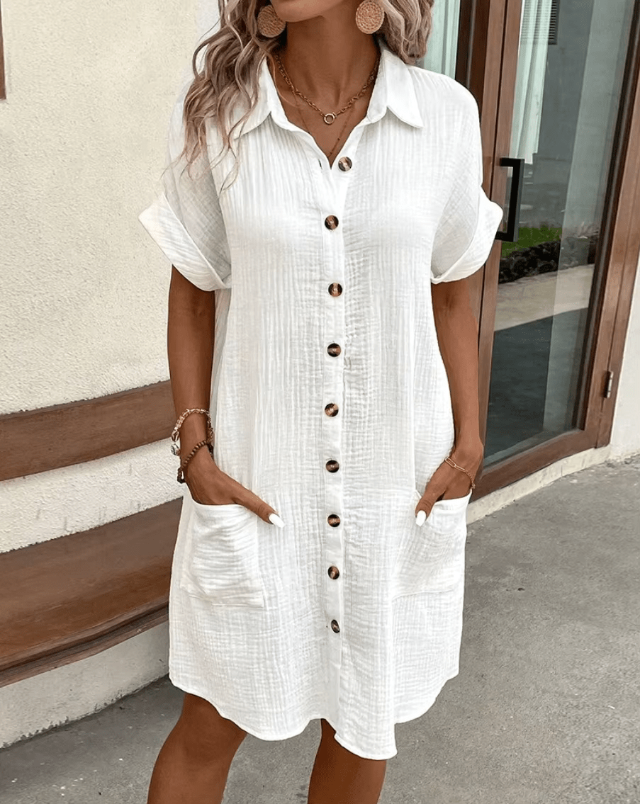 Chantal | Midi Zomerjurk - Lune Amsterdam