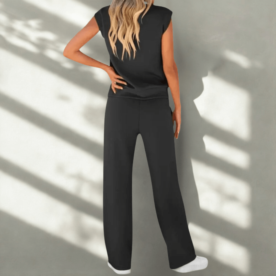 Christel™ | Travelsuit korte mouw - Lune Amsterdam