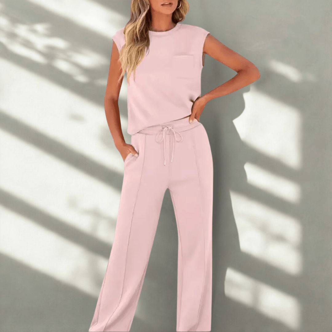 Christel™ | Travelsuit korte mouw - Lune Amsterdam