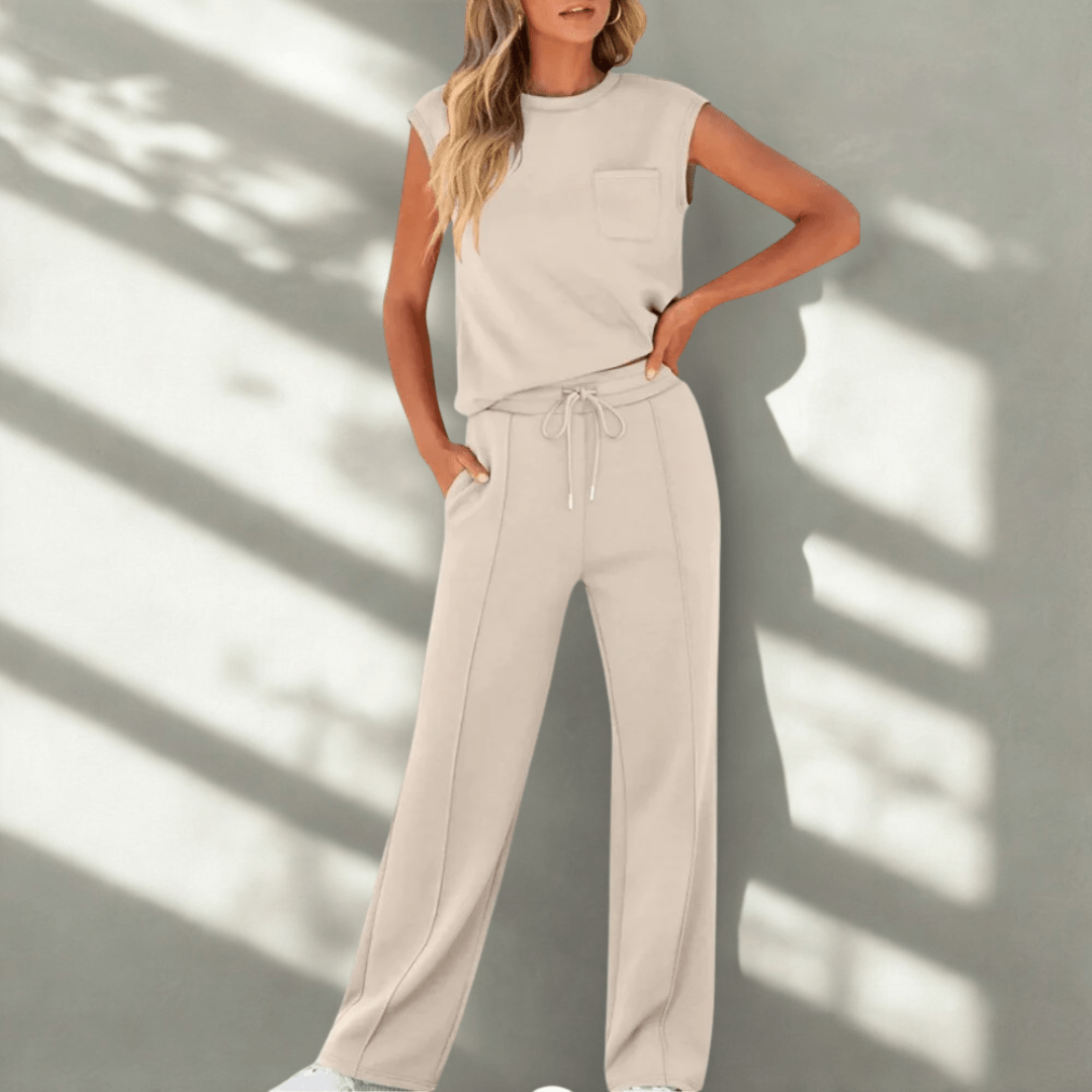 Christel™ | Travelsuit korte mouw - Lune Amsterdam