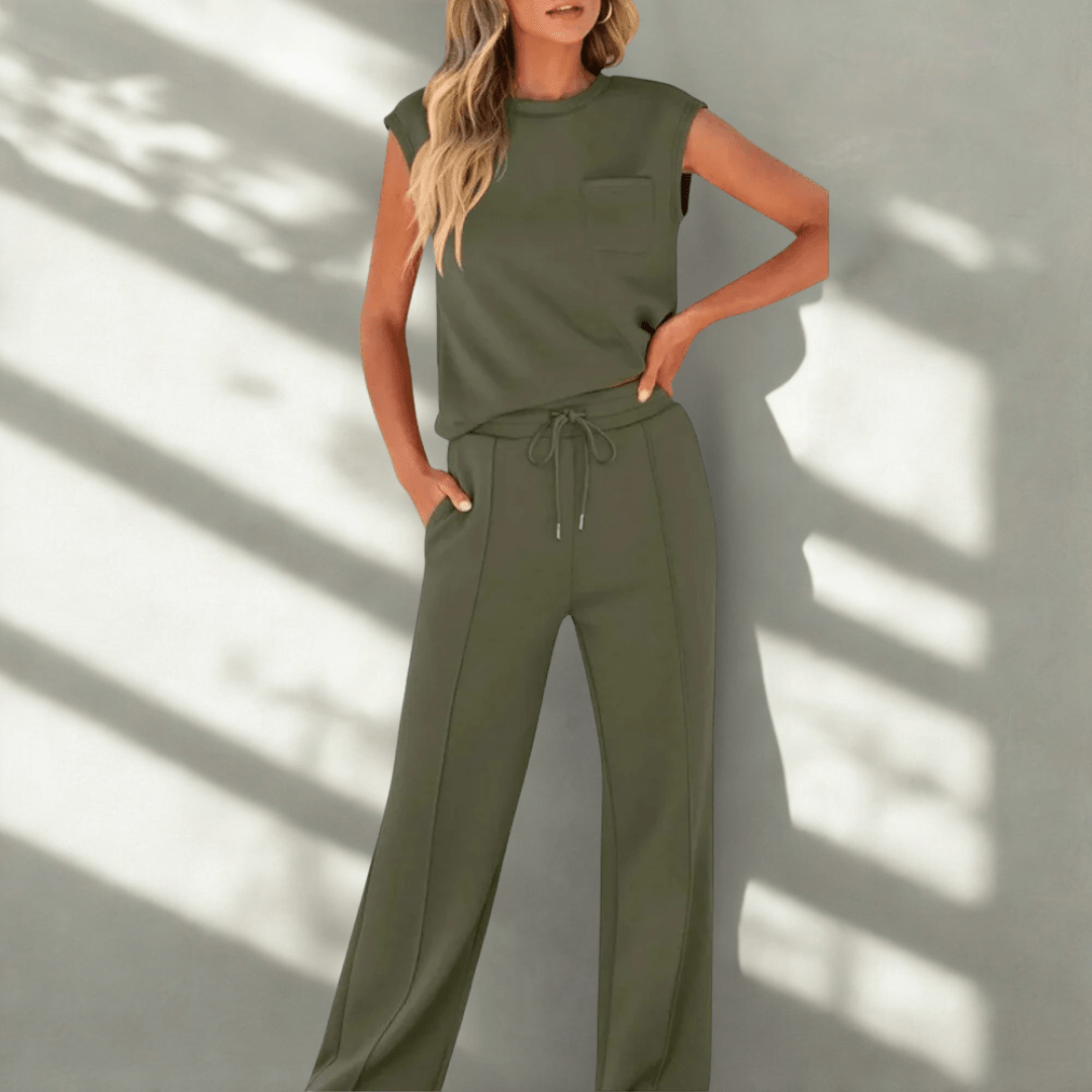 Christel™ | Travelsuit korte mouw - Lune Amsterdam