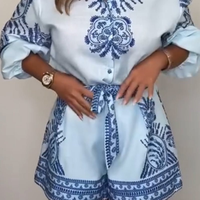 Claire | Linnen Co - ord Set - Lune Amsterdam