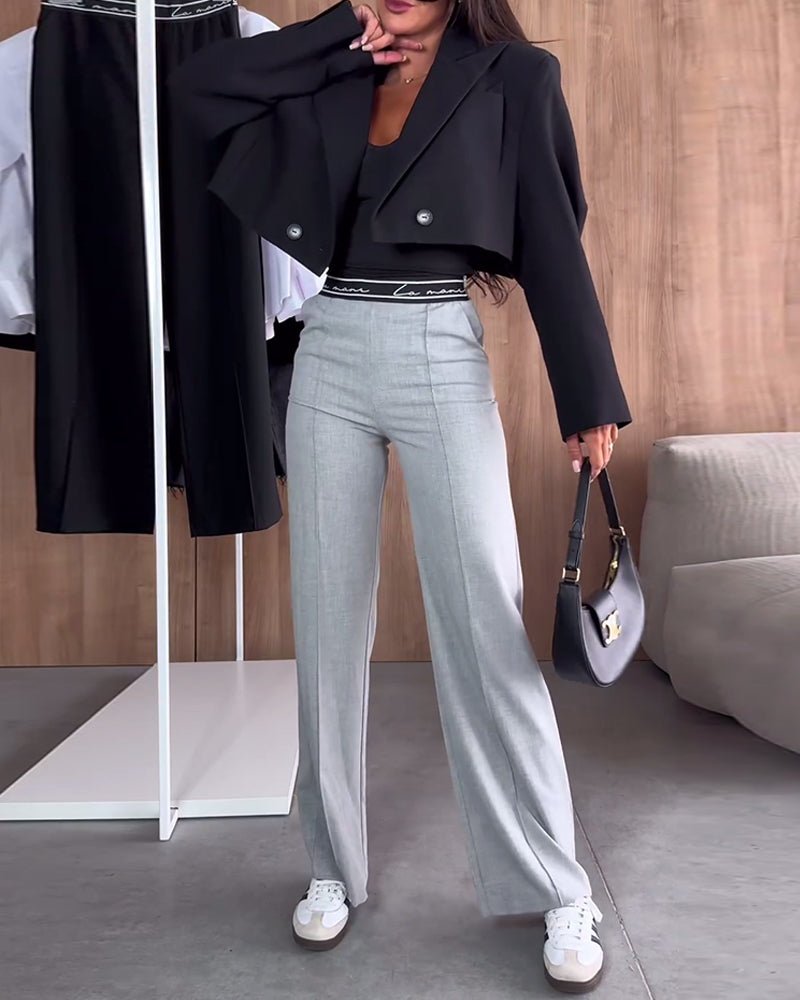 Crystal | Stretch Pantalon - Lune Amsterdam