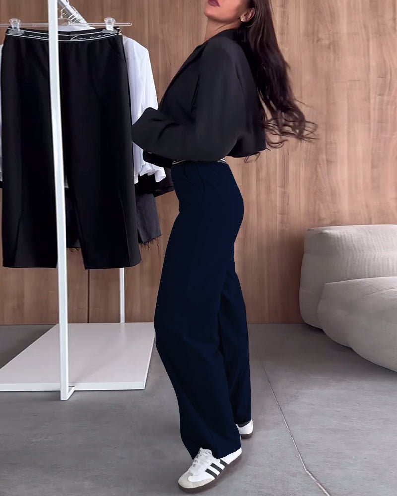Crystal | Stretch Pantalon - Lune Amsterdam