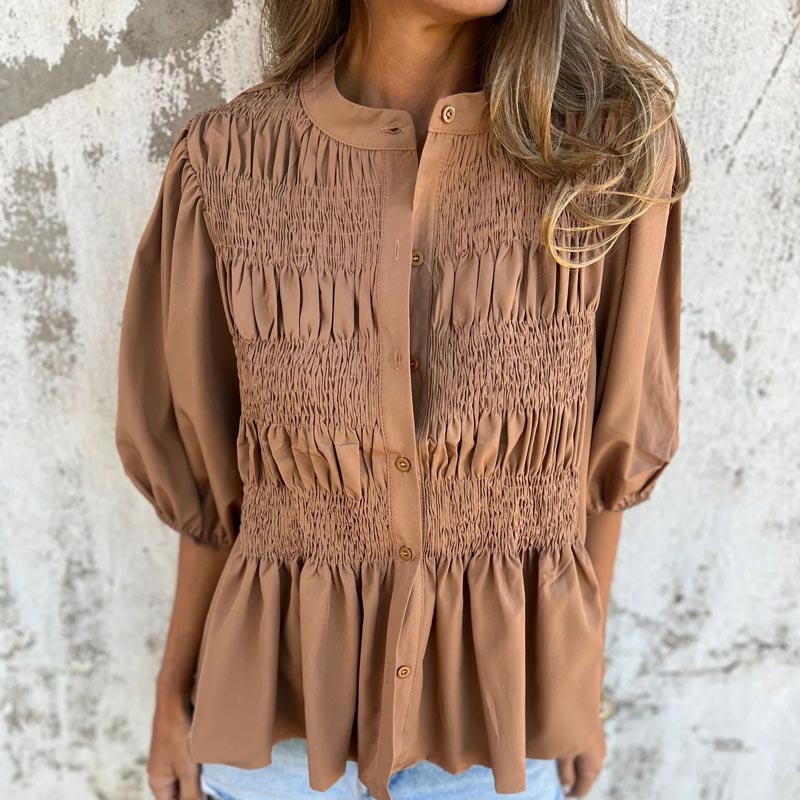Dominique™ | Chique Ibiza - Style Blouse - Lune Amsterdam