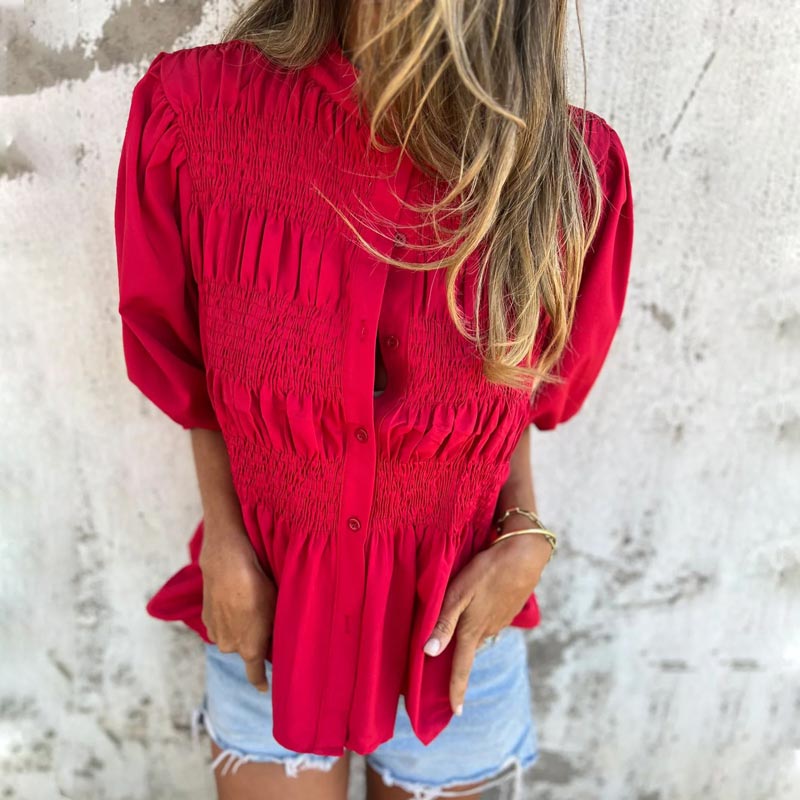 Dominique™ | Chique Ibiza - Style Blouse - Lune Amsterdam