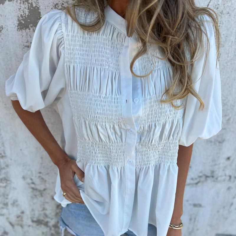 Dominique™ | Chique Ibiza - Style Blouse - Lune Amsterdam