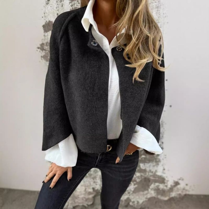 Elise™ - Korte jas met chique uitlopende mouwen - Lune Amsterdam