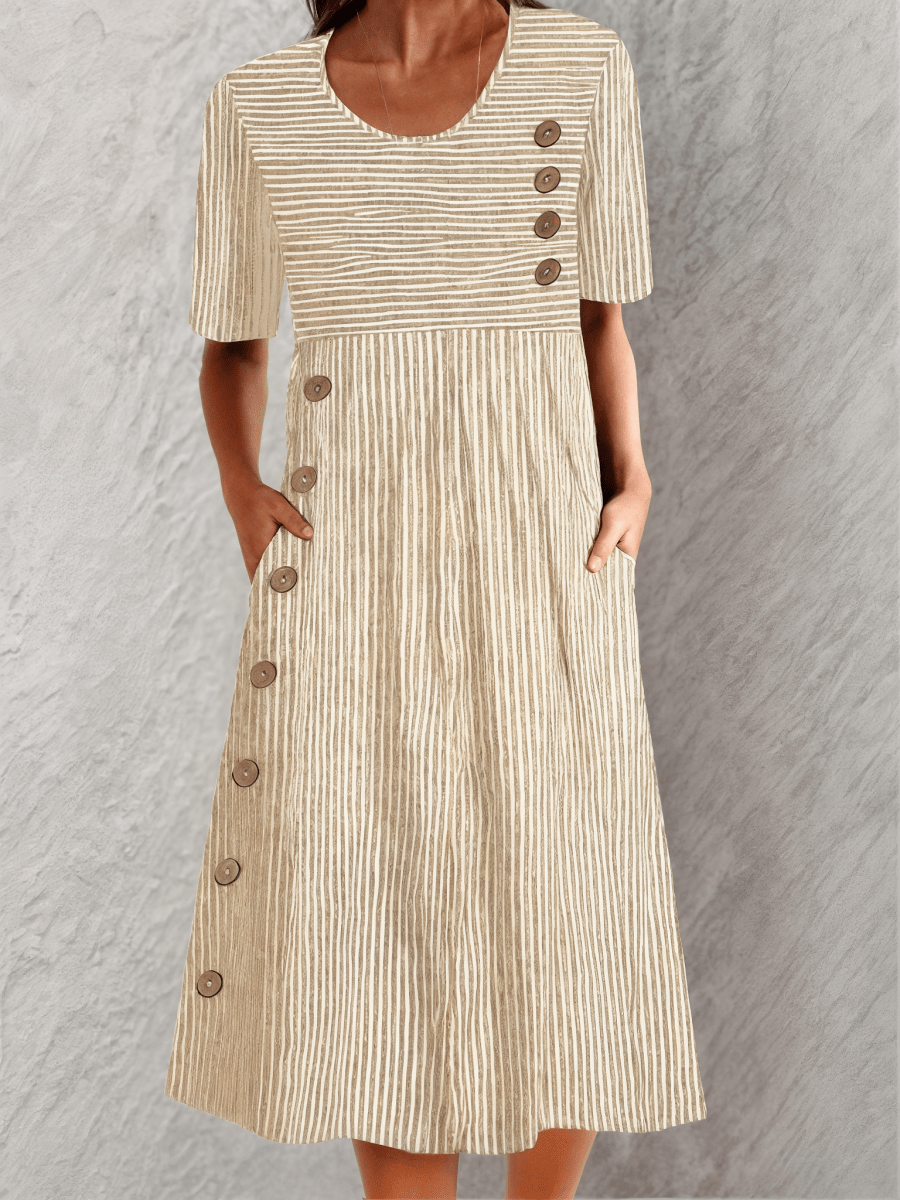 Emma™ | Midi - Jurk - Lune Amsterdam