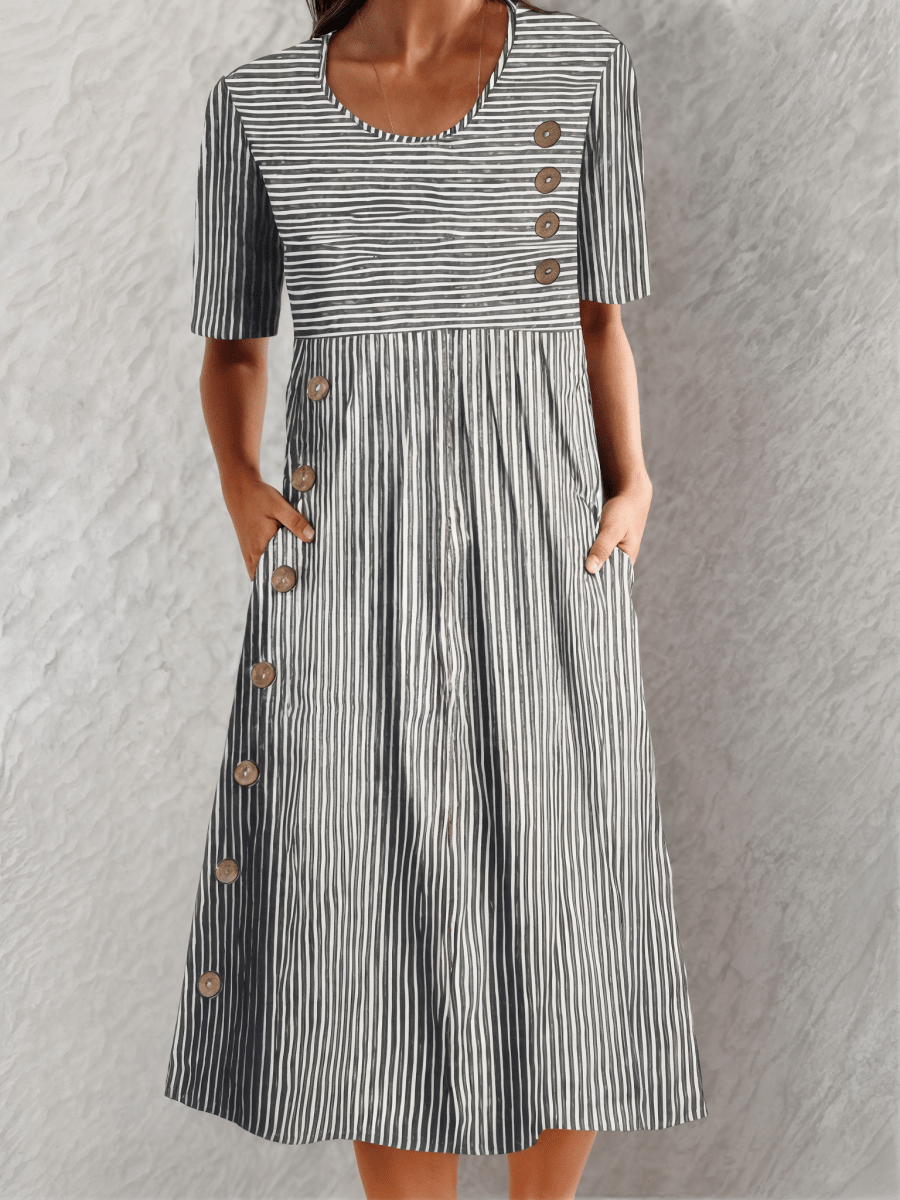 Emma™ | Midi - Jurk - Lune Amsterdam