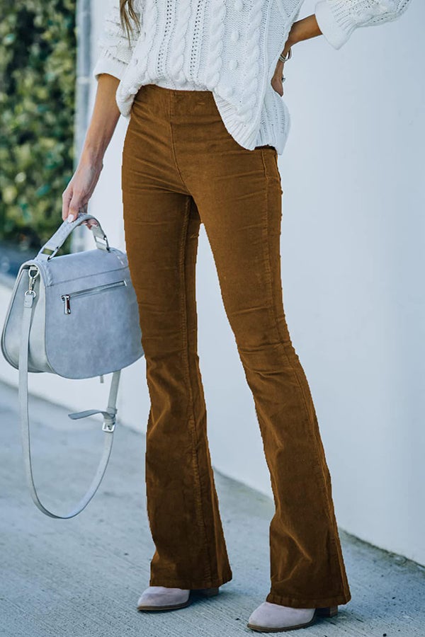 Emma | Velours Pantalon - Lune Amsterdam