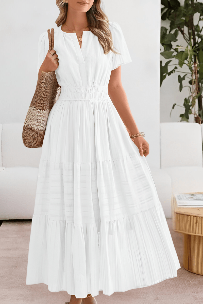 Evelien™ | Boho Breeze Zomerjurk - Lune Amsterdam