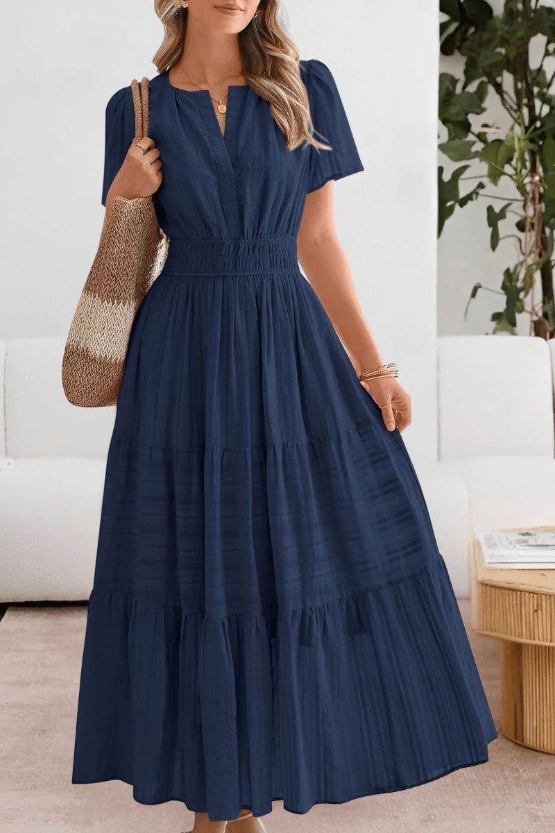 Evelien™ | Boho Breeze Zomerjurk - Lune Amsterdam