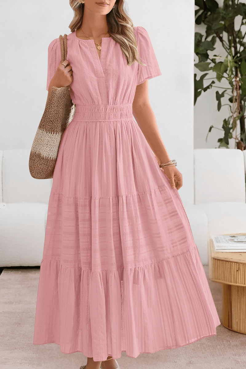 Evelien™ | Boho Breeze Zomerjurk - Lune Amsterdam