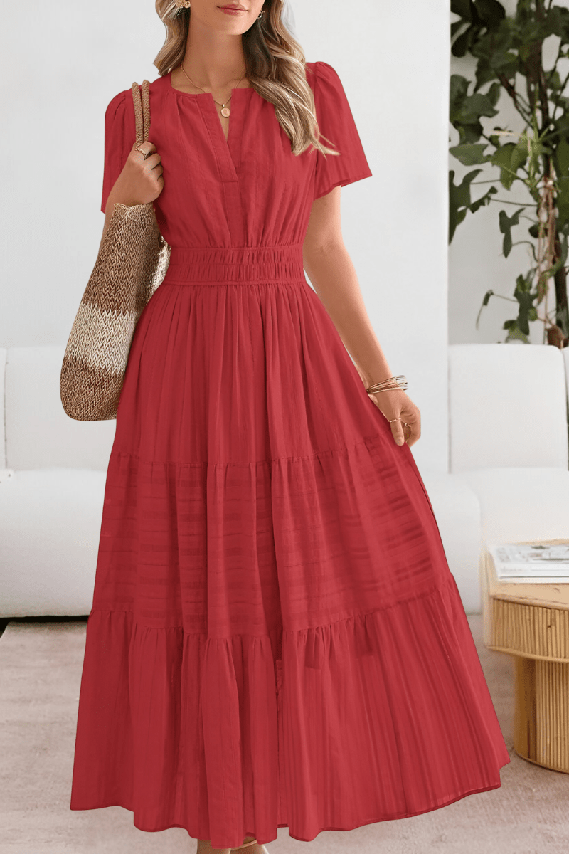 Evelien™ | Boho Breeze Zomerjurk - Lune Amsterdam
