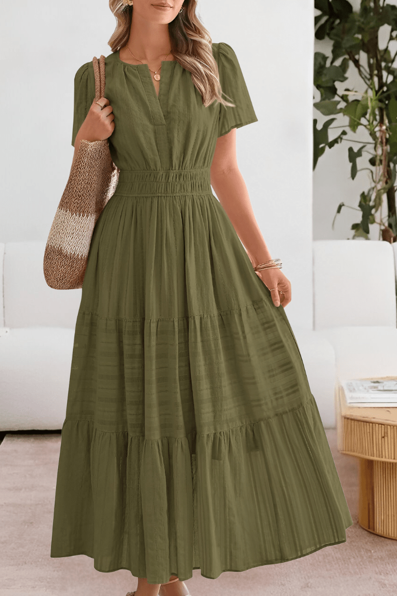 Evelien™ | Boho Breeze Zomerjurk - Lune Amsterdam