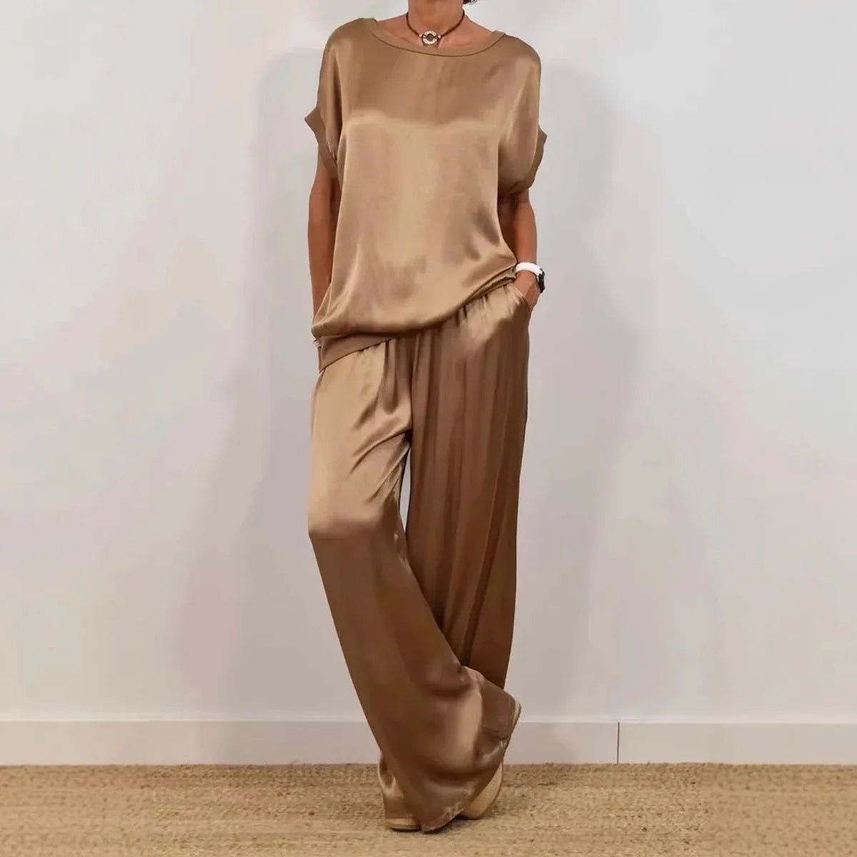 Felicia | Satin Co - ord Set - Lune Amsterdam