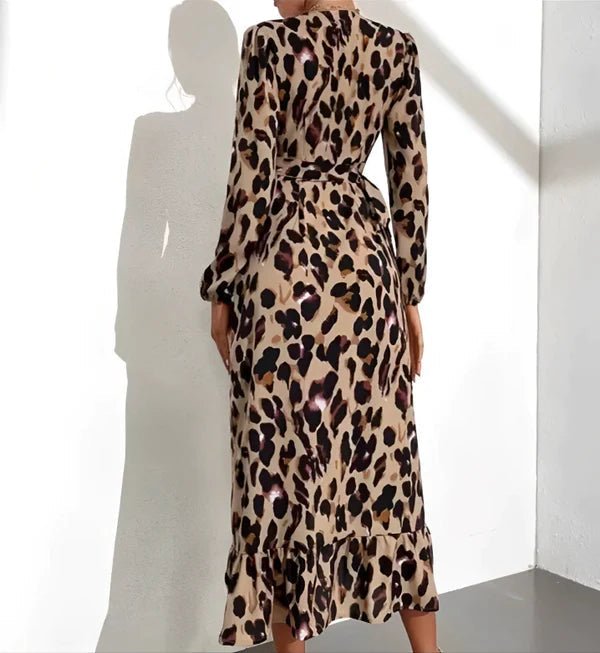 Georgia | Leopard Jurk - Lune Amsterdam