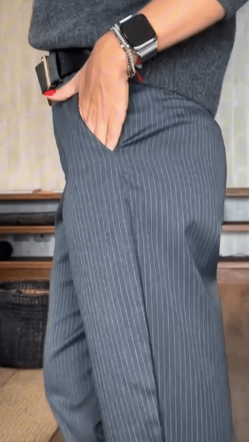 Ilona | Striped Pantalon - Lune Amsterdam