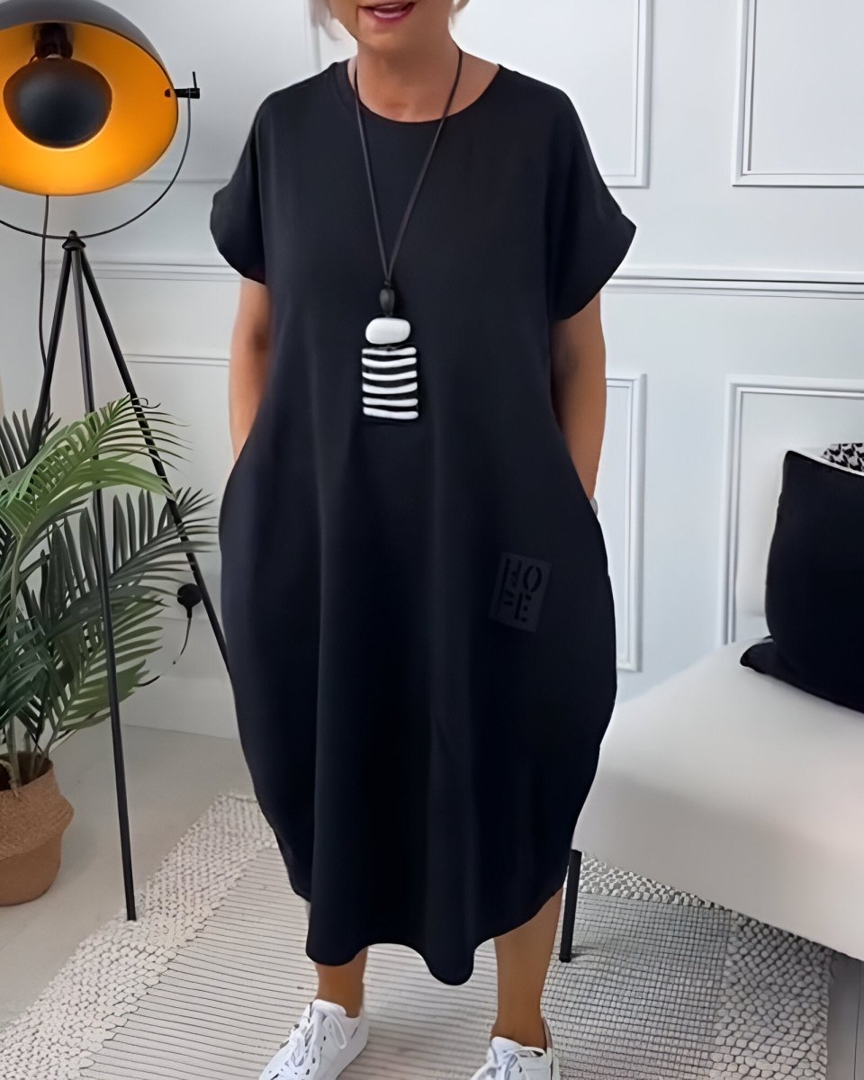 Inez™ | Comfort Jurk - Lune Amsterdam