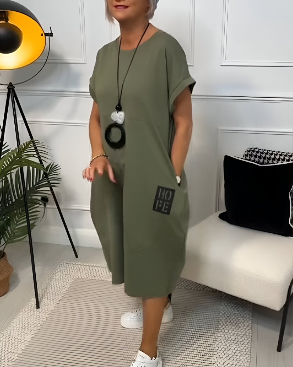 Inez™ | Comfort Jurk - Lune Amsterdam