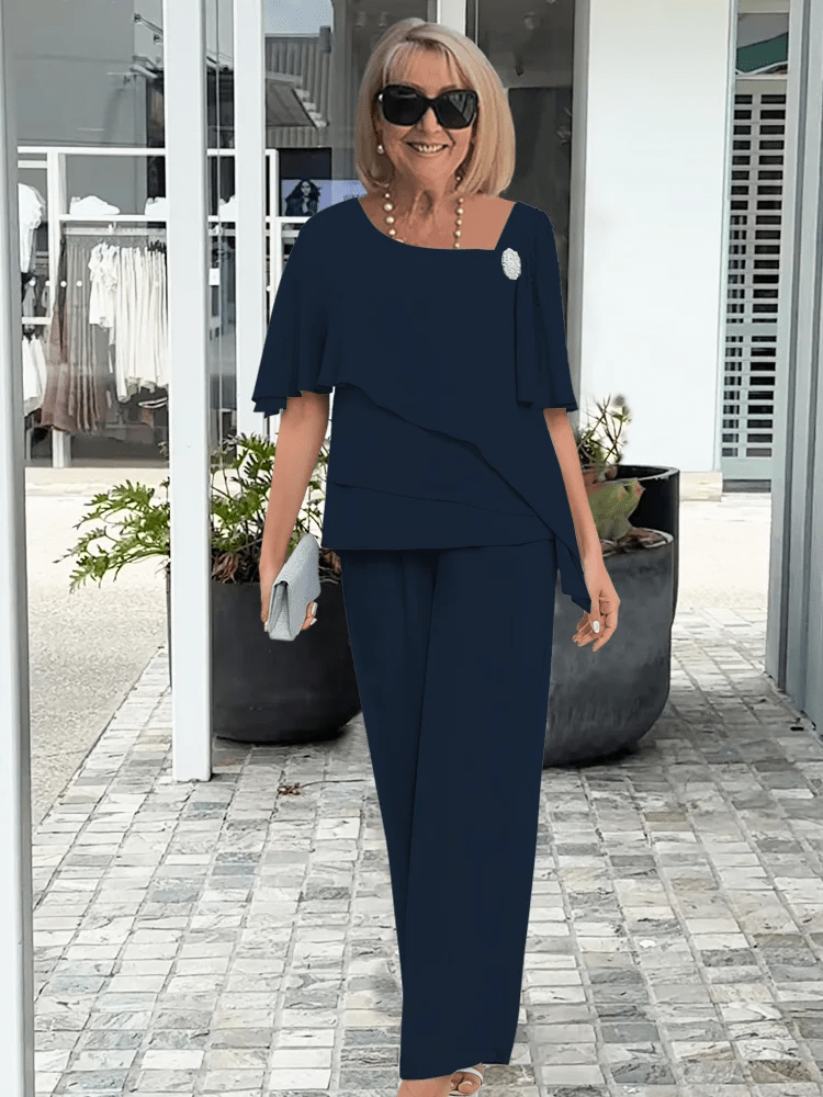 Isadora™ | Elegante tweedelige set - Lune Amsterdam