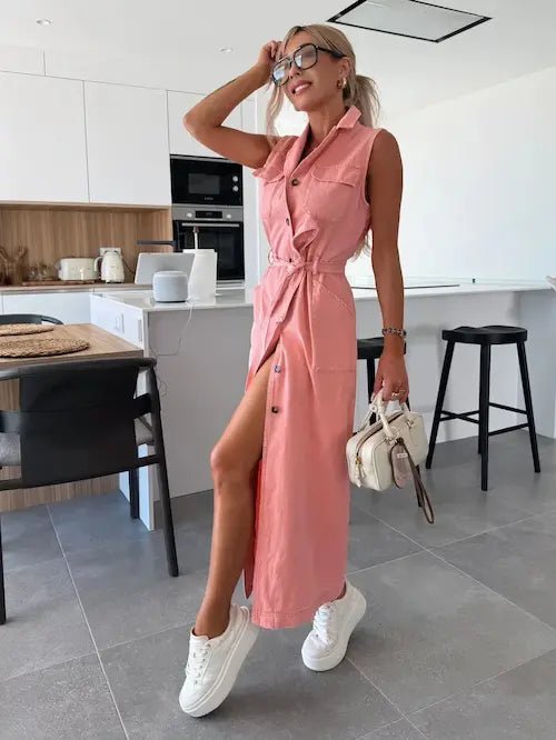 Ivy | Maxi Denim Jurk - Lune Amsterdam