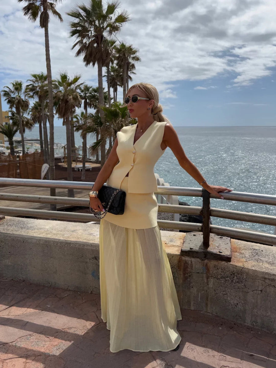 Janice | Elegant Co - ord Set - Lune Amsterdam