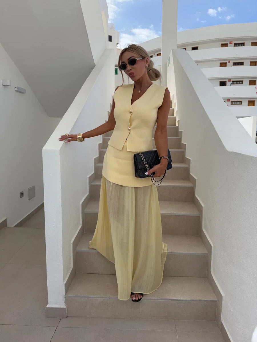 Janice | Elegant Co - ord Set - Lune Amsterdam