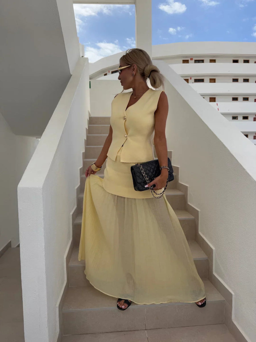 Janice | Elegant Co - ord Set - Lune Amsterdam