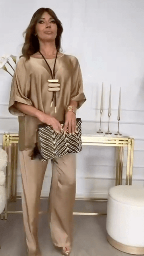 Kaitlyn | Satin Co - ord Set - Lune Amsterdam