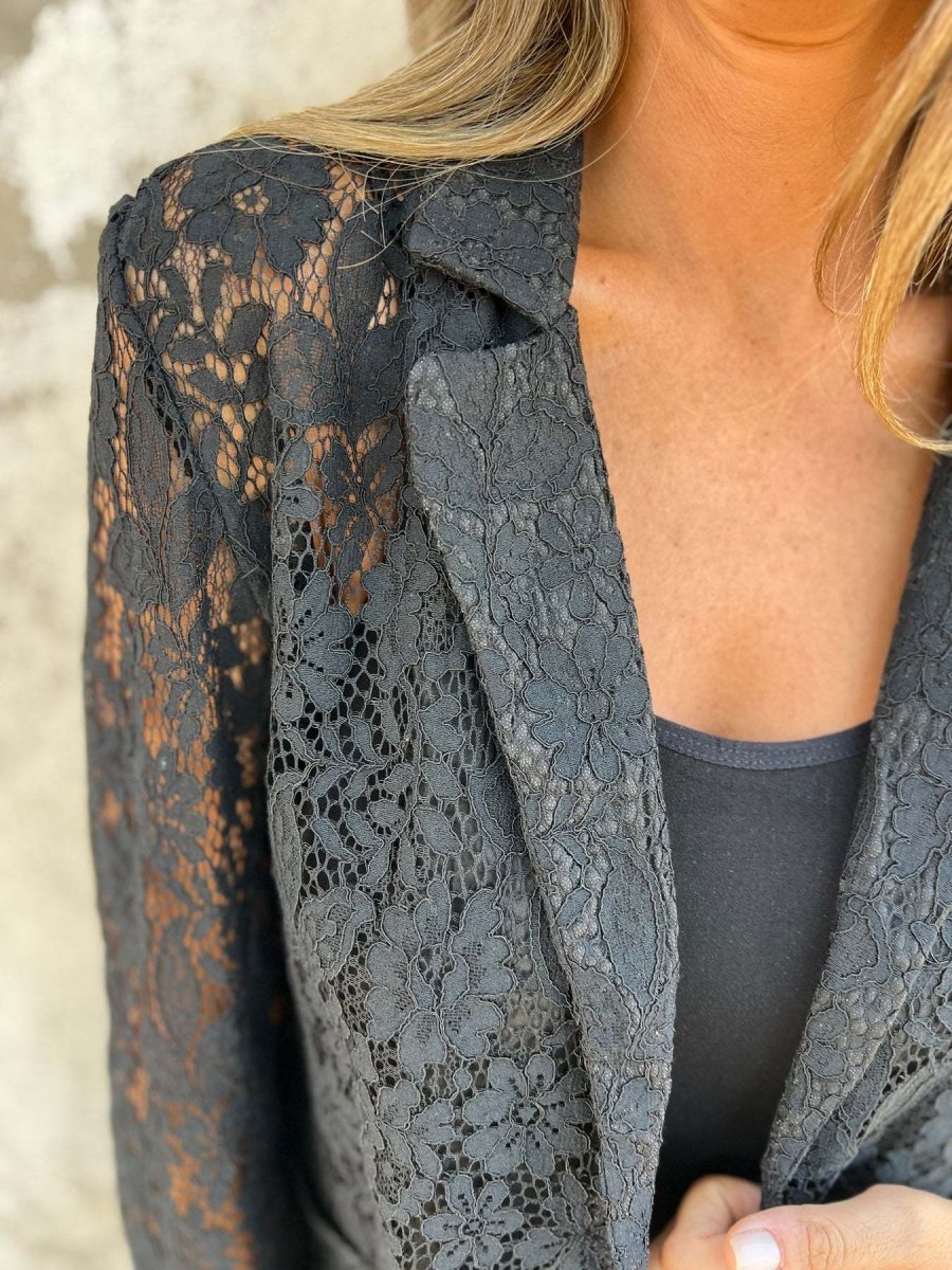 Lara™ | kanten blazer - Lune Amsterdam