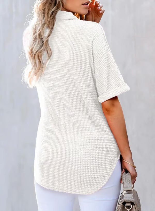 Lara | Luxe Blouse - Lune Amsterdam