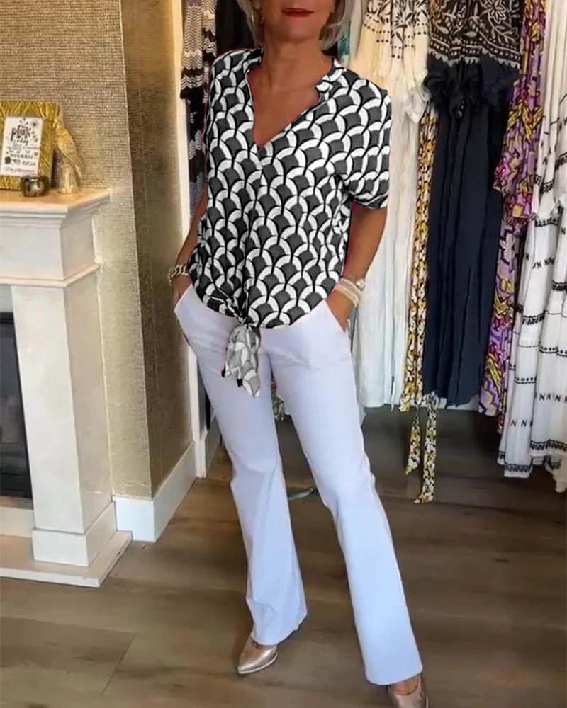 Leontine | Zomer Blouse - Lune Amsterdam
