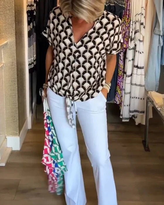 Leontine | Zomer Blouse - Lune Amsterdam