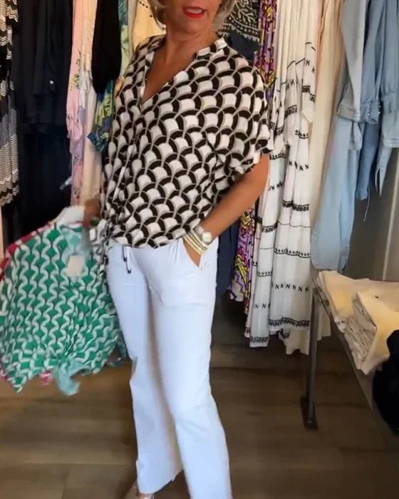 Leontine | Zomer Blouse - Lune Amsterdam