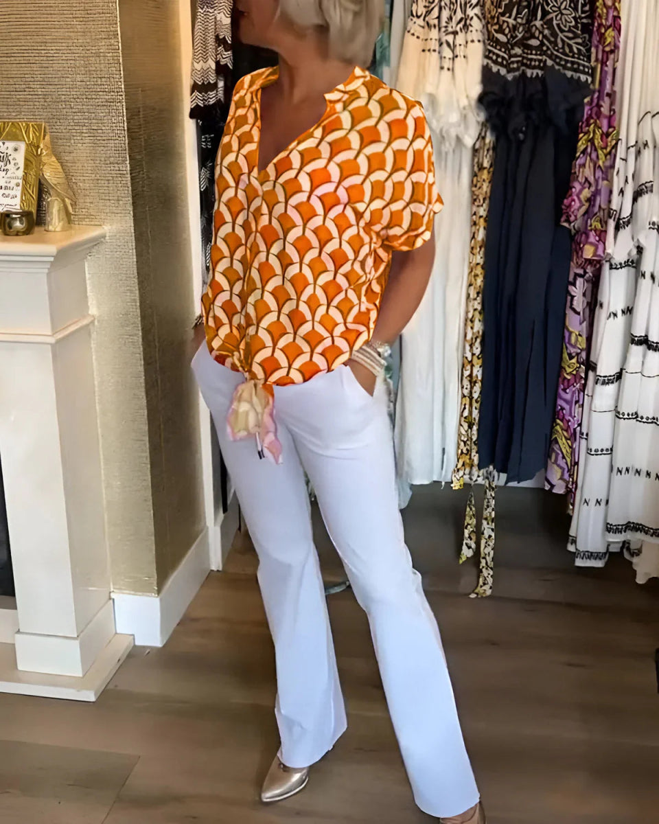 Leontine | Zomer Blouse - Lune Amsterdam