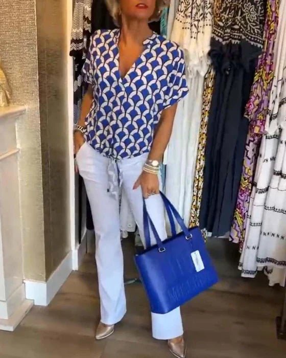 Leontine | Zomer Blouse - Lune Amsterdam