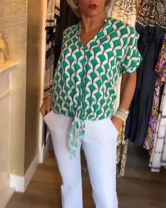 Leontine | Zomer Blouse - Lune Amsterdam