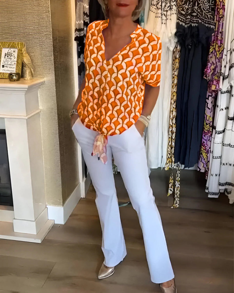 Leontine | Zomer Blouse - Lune Amsterdam