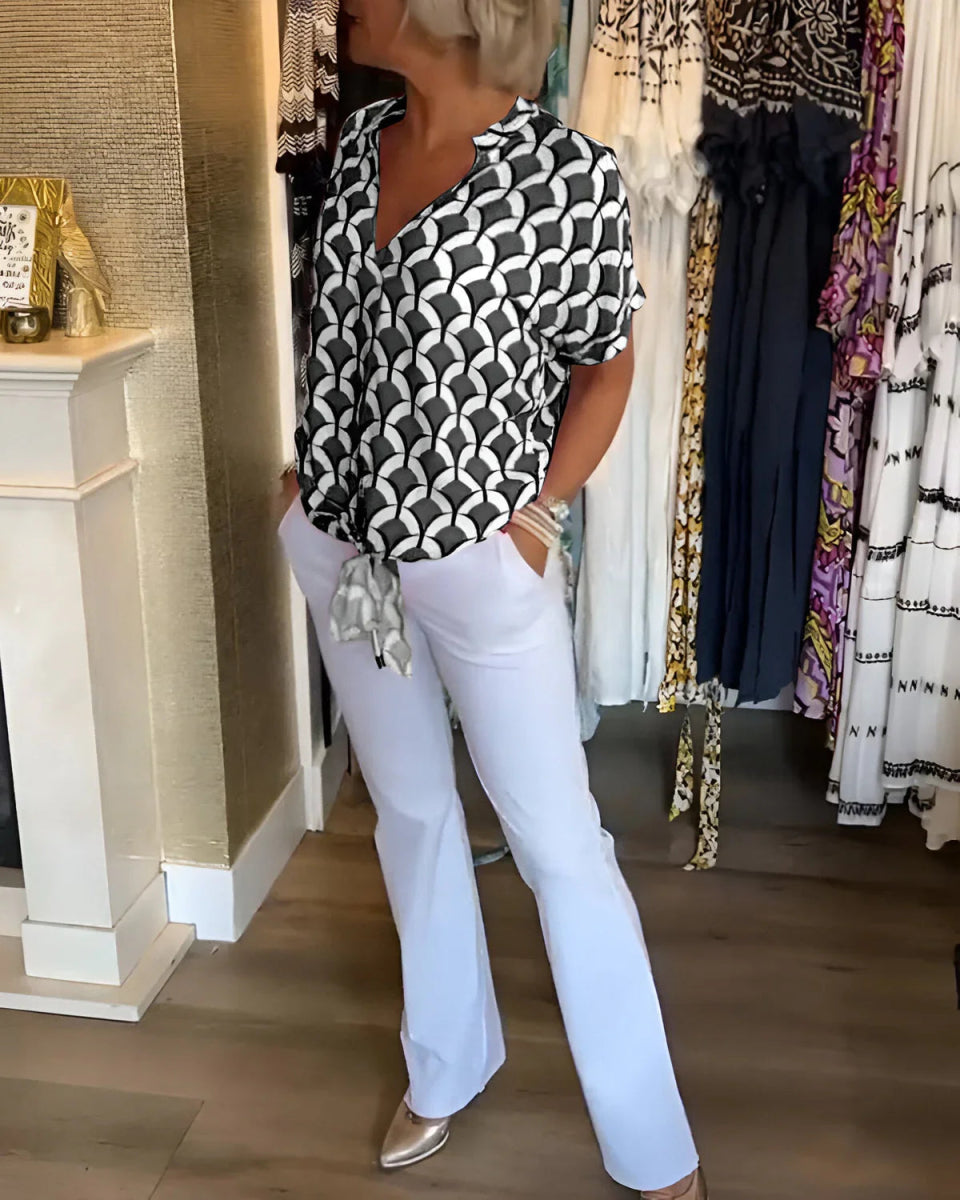 Leontine | Zomer Blouse - Lune Amsterdam