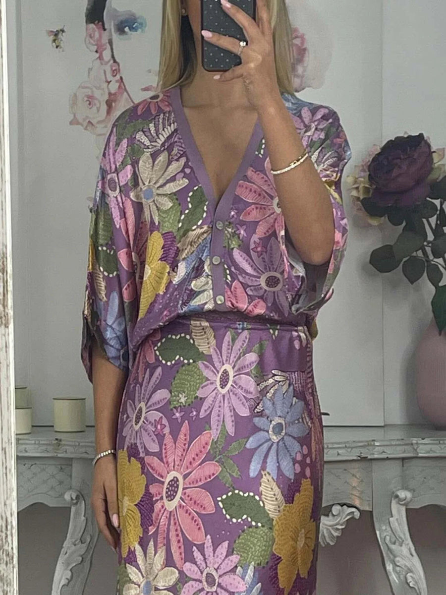 Lilian | Floral Co - ord Set - Lune Amsterdam
