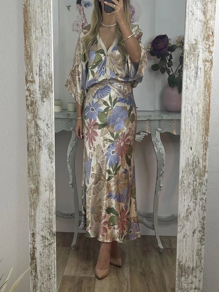 Lilian | Floral Co - ord Set - Lune Amsterdam