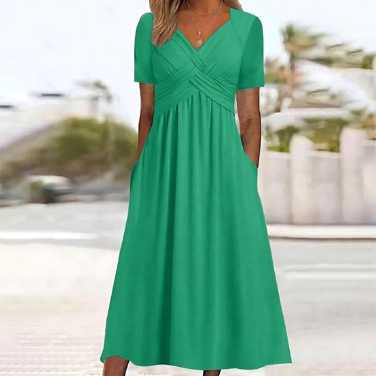 Lindsay™ – Midi Jurk - Lune Amsterdam