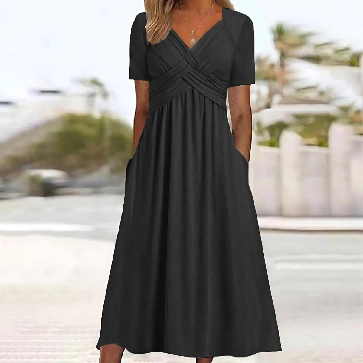 Lindsay™ – Midi Jurk - Lune Amsterdam